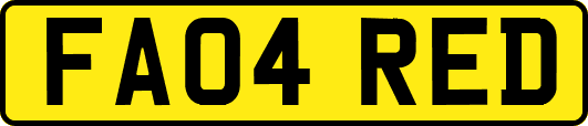 FA04RED