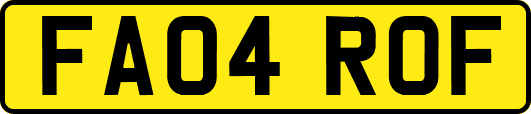 FA04ROF