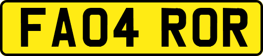 FA04ROR