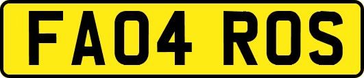FA04ROS
