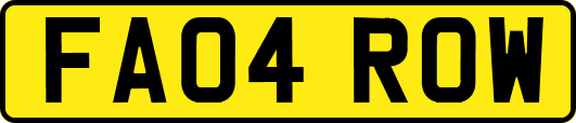FA04ROW