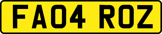FA04ROZ