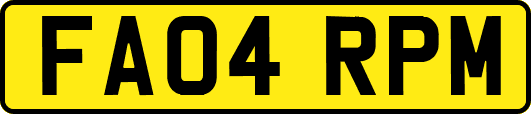 FA04RPM