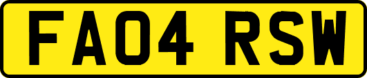FA04RSW