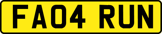 FA04RUN