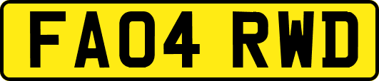 FA04RWD