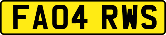 FA04RWS
