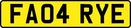 FA04RYE