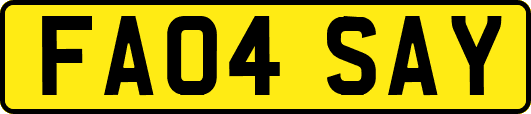 FA04SAY