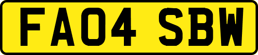 FA04SBW
