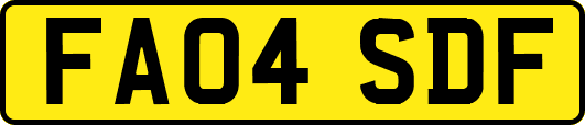 FA04SDF