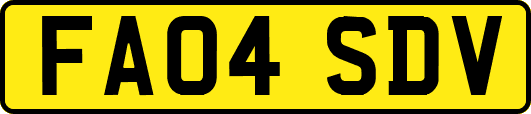 FA04SDV