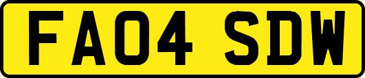 FA04SDW