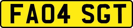 FA04SGT