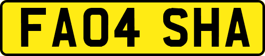 FA04SHA