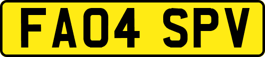 FA04SPV