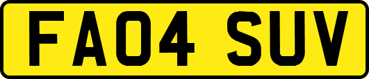 FA04SUV