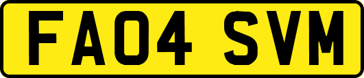 FA04SVM