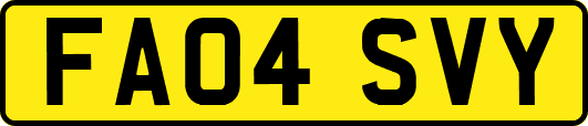 FA04SVY