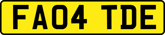 FA04TDE