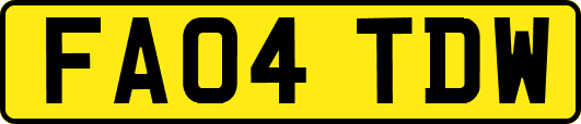 FA04TDW