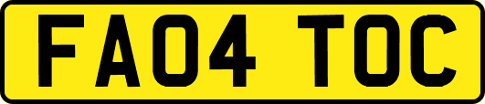 FA04TOC
