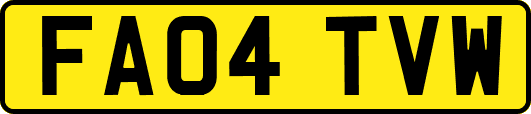 FA04TVW