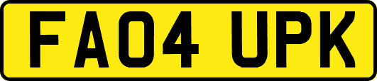 FA04UPK