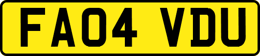 FA04VDU