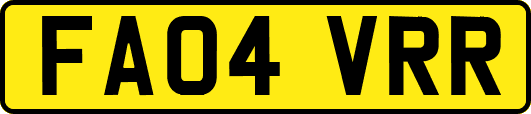 FA04VRR