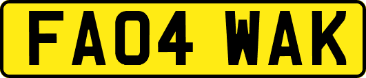 FA04WAK