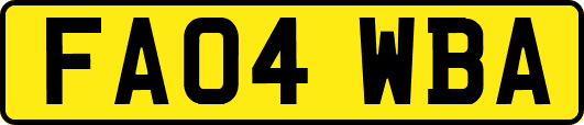 FA04WBA