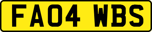 FA04WBS