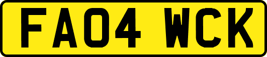 FA04WCK