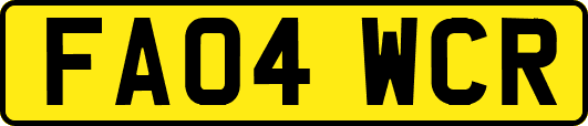 FA04WCR