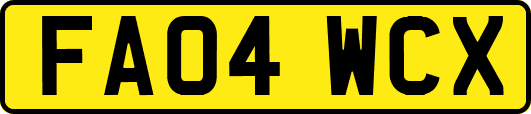 FA04WCX