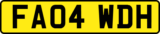 FA04WDH