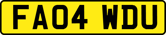 FA04WDU
