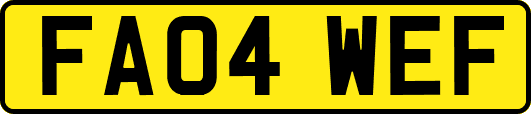 FA04WEF