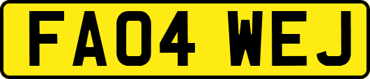FA04WEJ