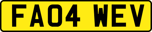FA04WEV