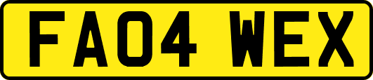 FA04WEX