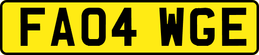 FA04WGE