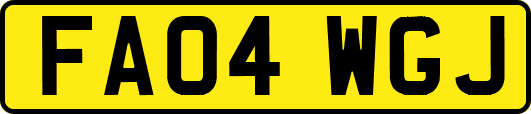 FA04WGJ