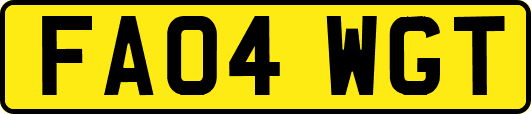 FA04WGT