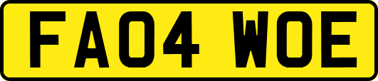 FA04WOE