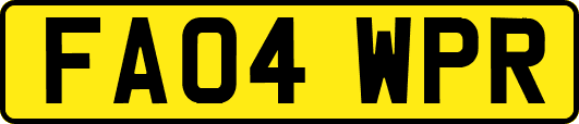 FA04WPR