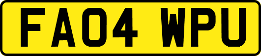 FA04WPU