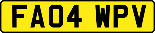 FA04WPV