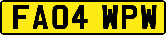FA04WPW